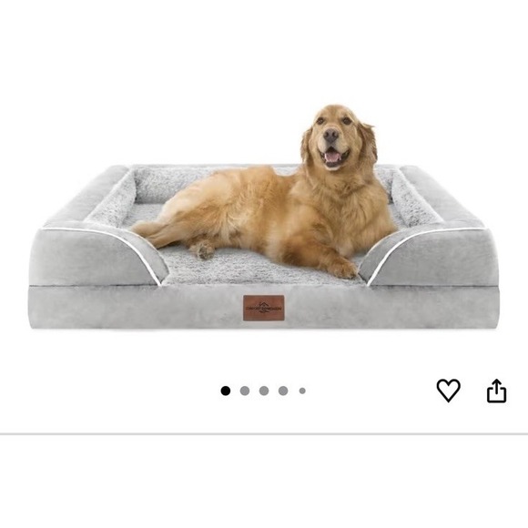 Comfort Expression Orthopedic Dog Bed For Extra Large Dog 42x30 Inch - Picture 5 of 5